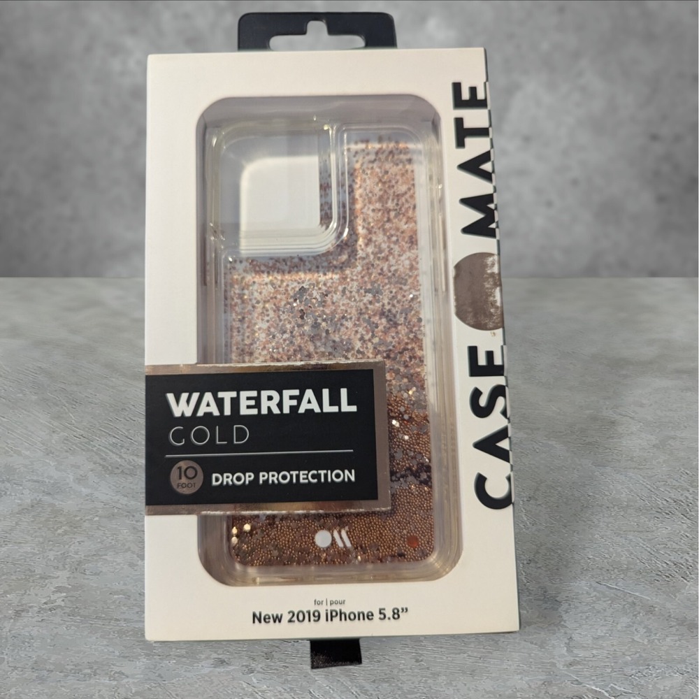A4. Case-Mate Waterfall Gold Case Apple iPhone 2019 5.8 (11 Pro) See Description
